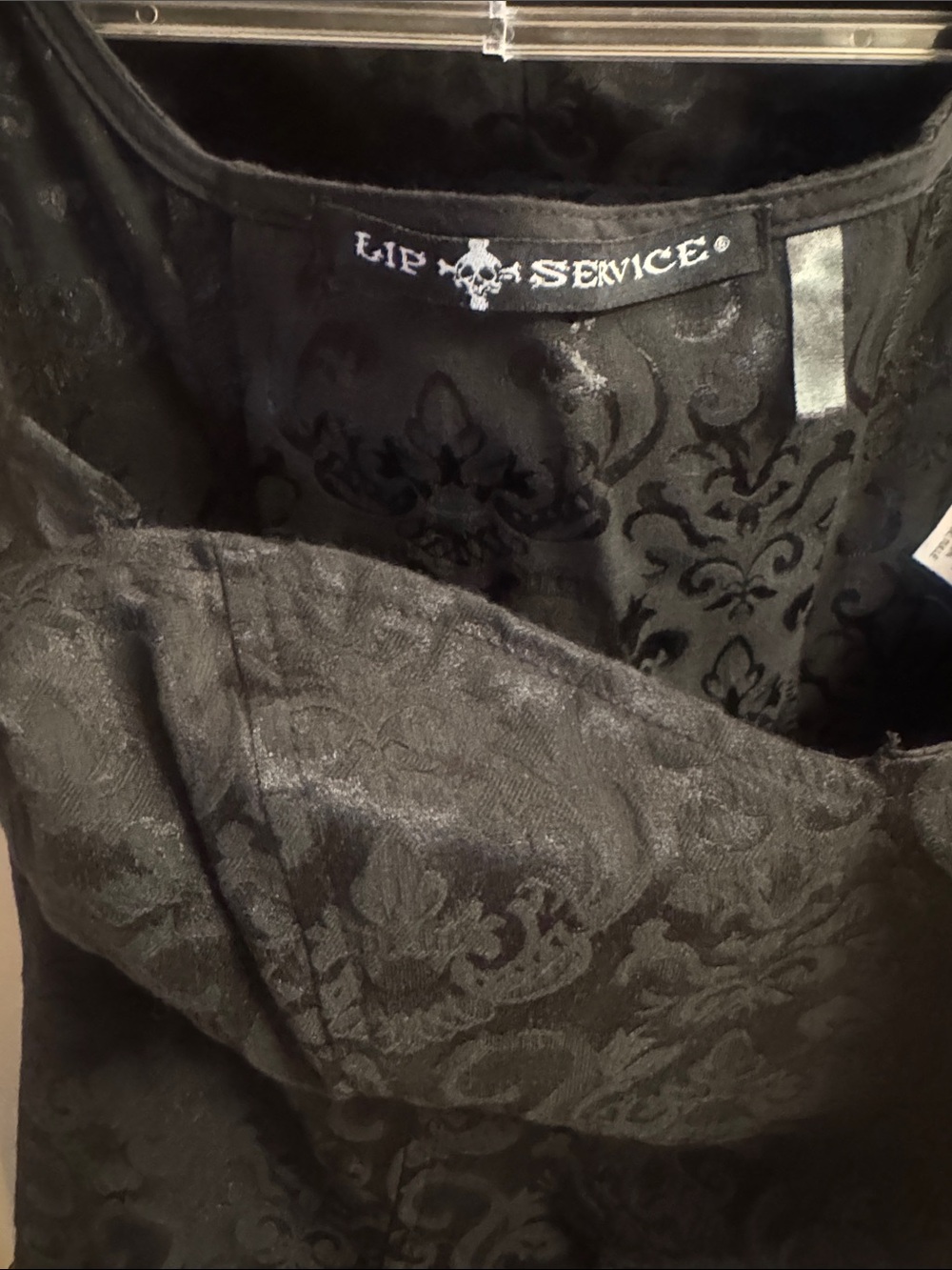 Lip Service Black Sweetheart Neck Tulle Ballgown - Picture 3 of 6